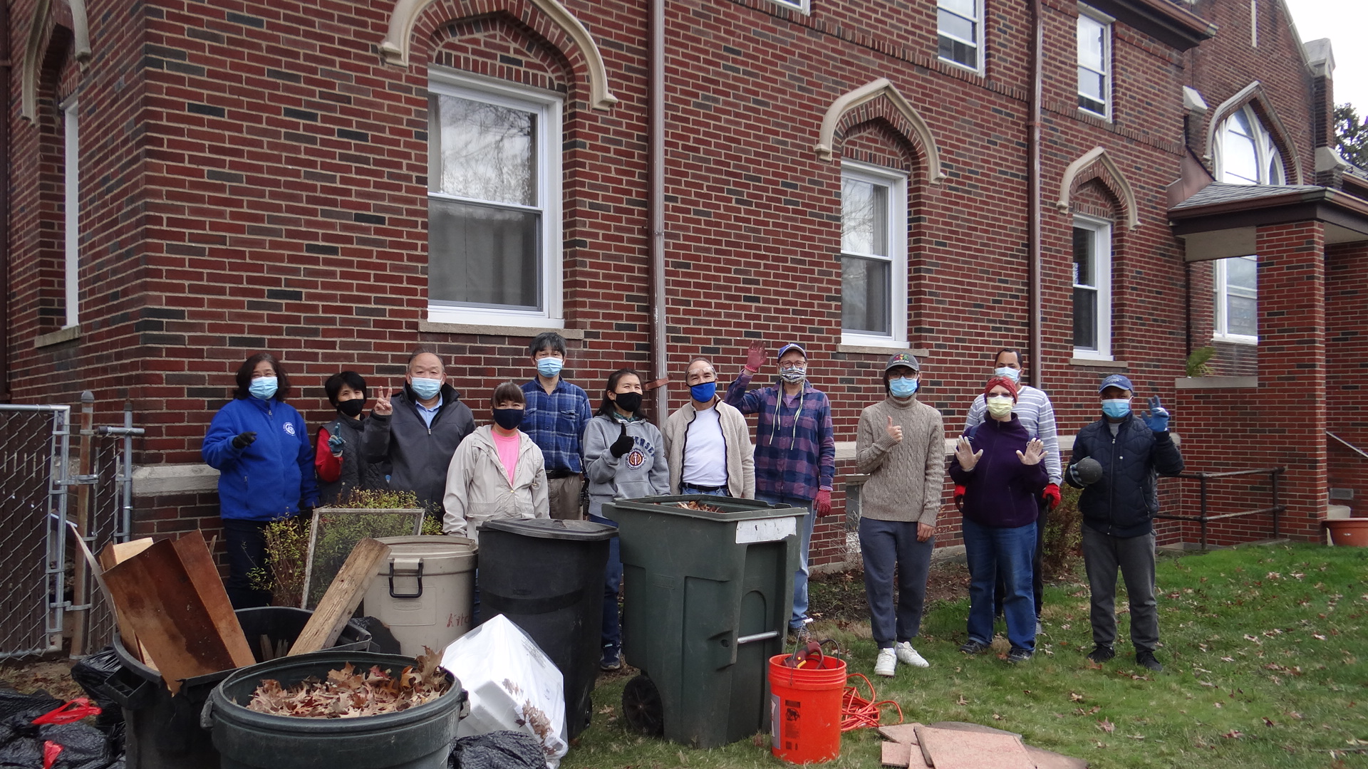 Small Group Outing: Passaic County Church Clean Up service