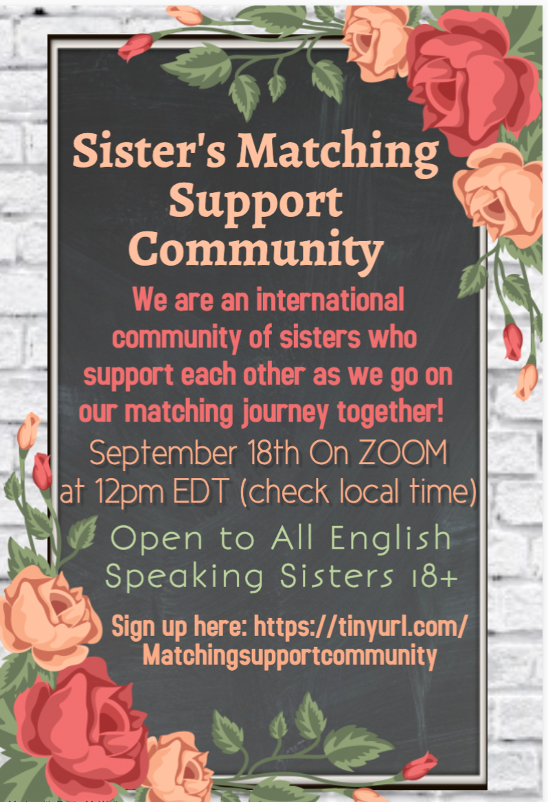 Matching Support Community