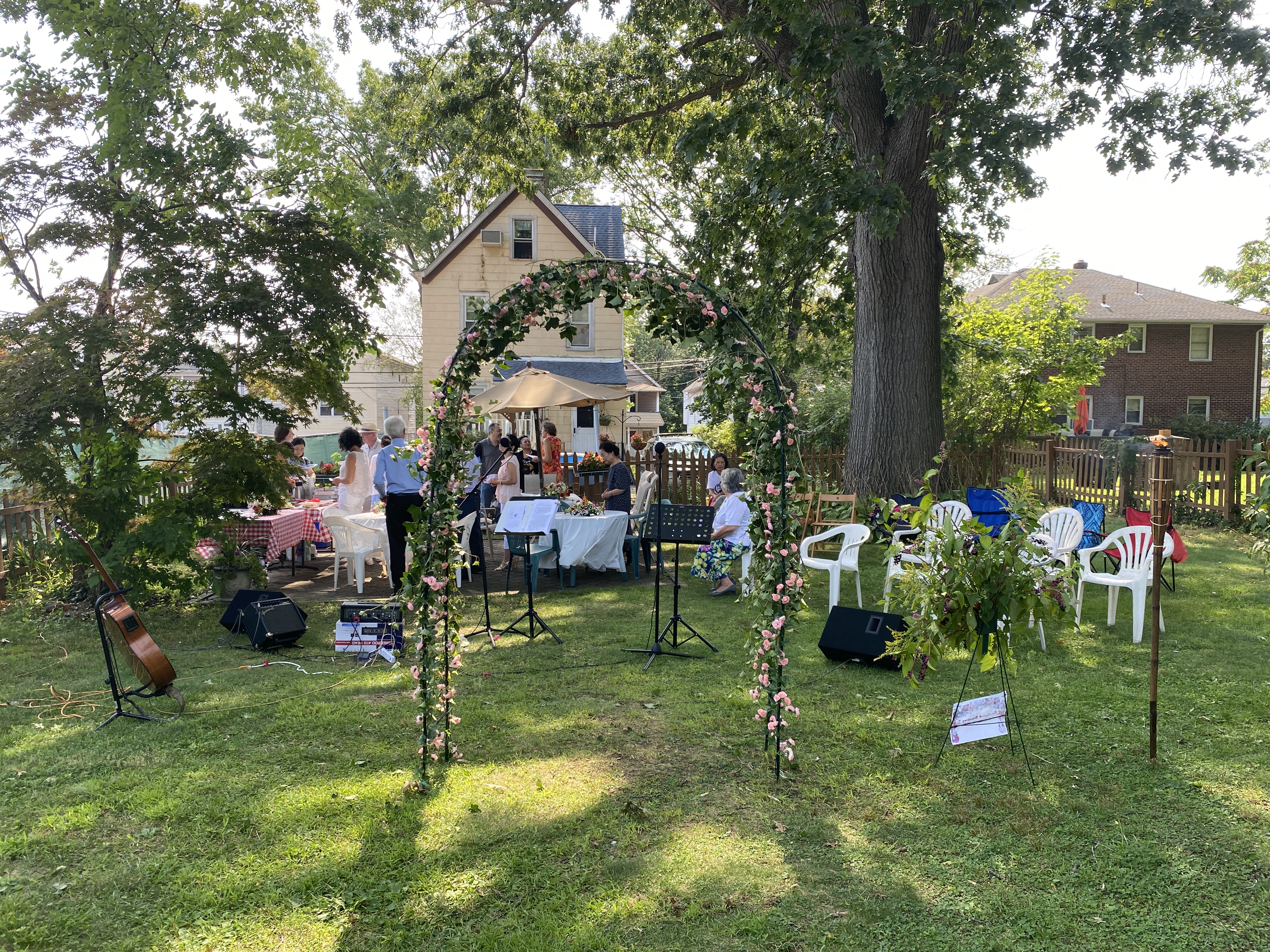 Lewis Family’s Backyard Blessing