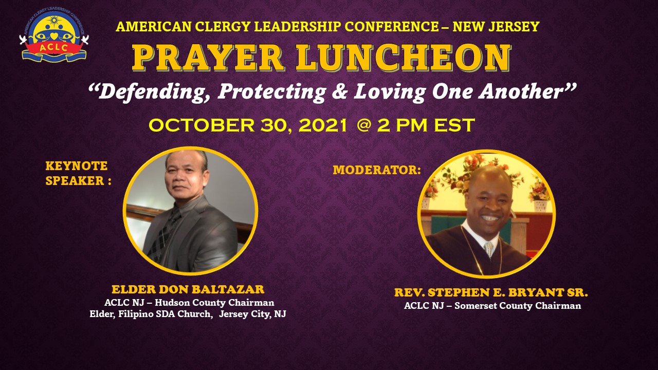 AMERICAN CLERGY LEADERSHIP CONFERENCE – New Jersey